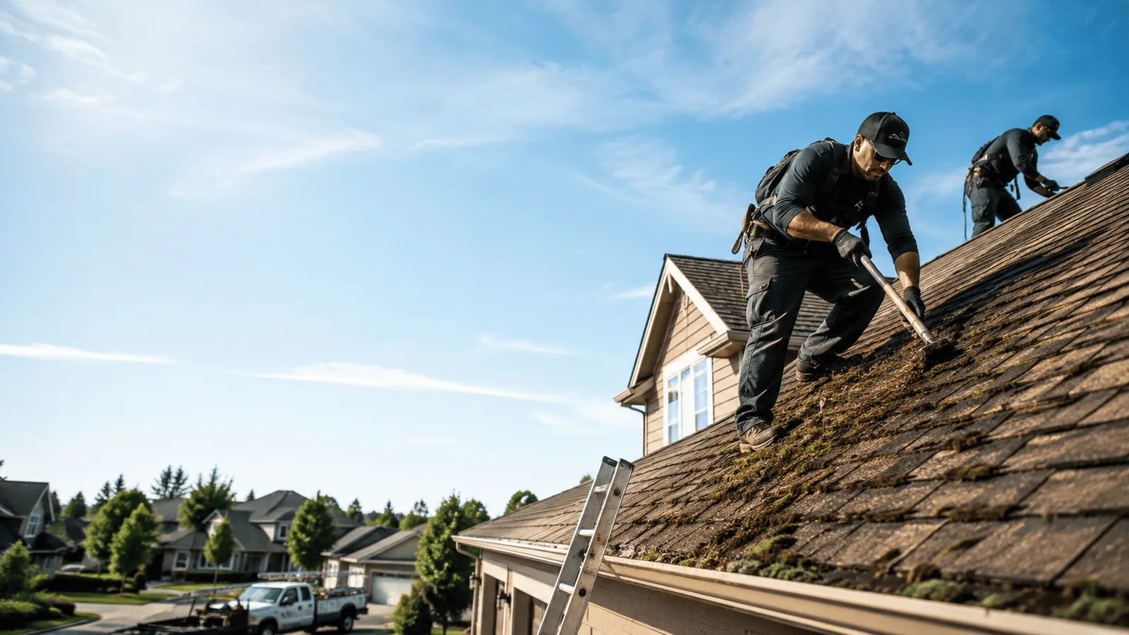 Roof Moss Removal in Hume, IL near me